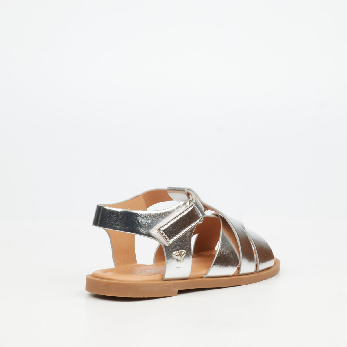 Flutterby Ariel 2 Flat Sandals - Silver (Infants)