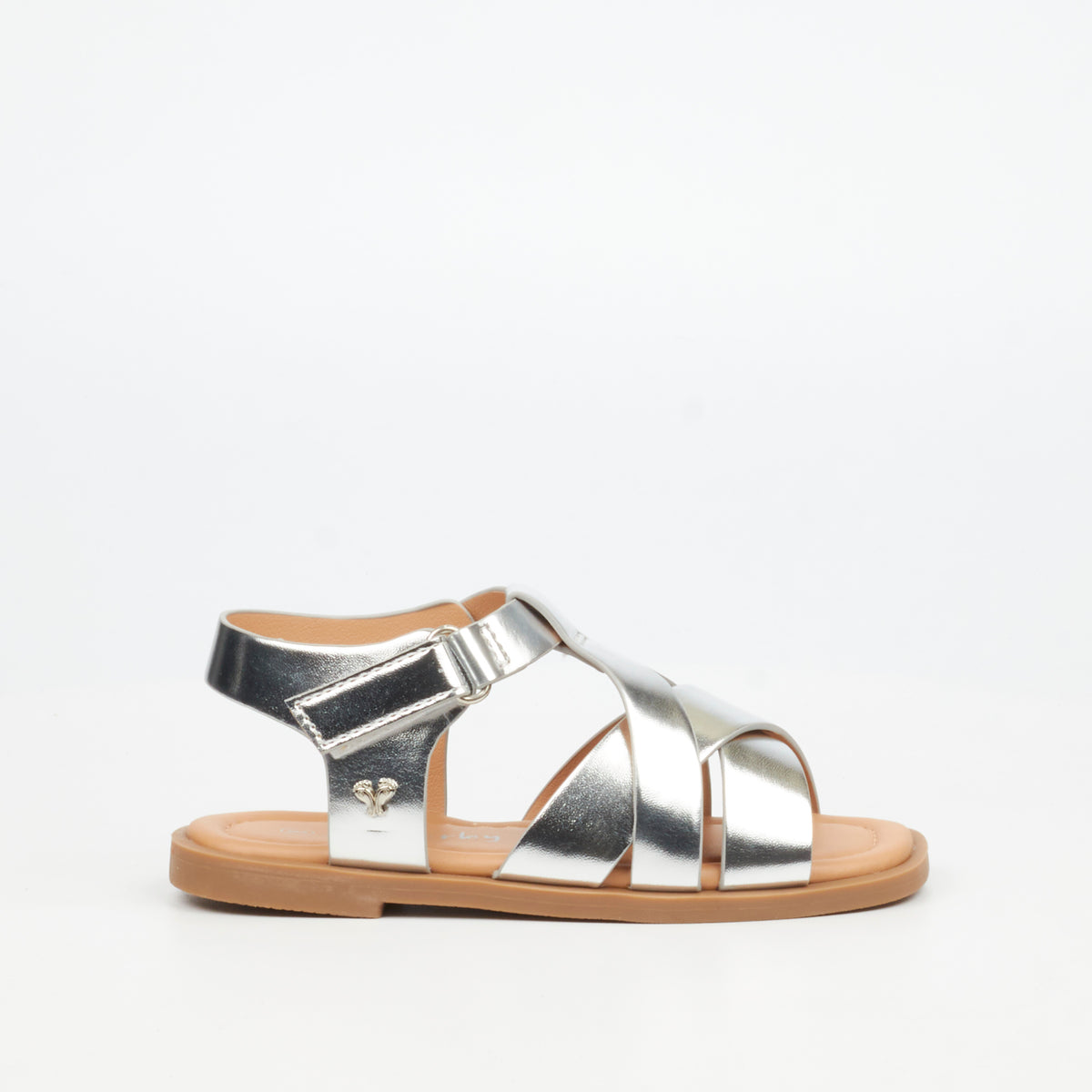 Flutterby Ariel 2 Flat Sandals - Silver (Infants)