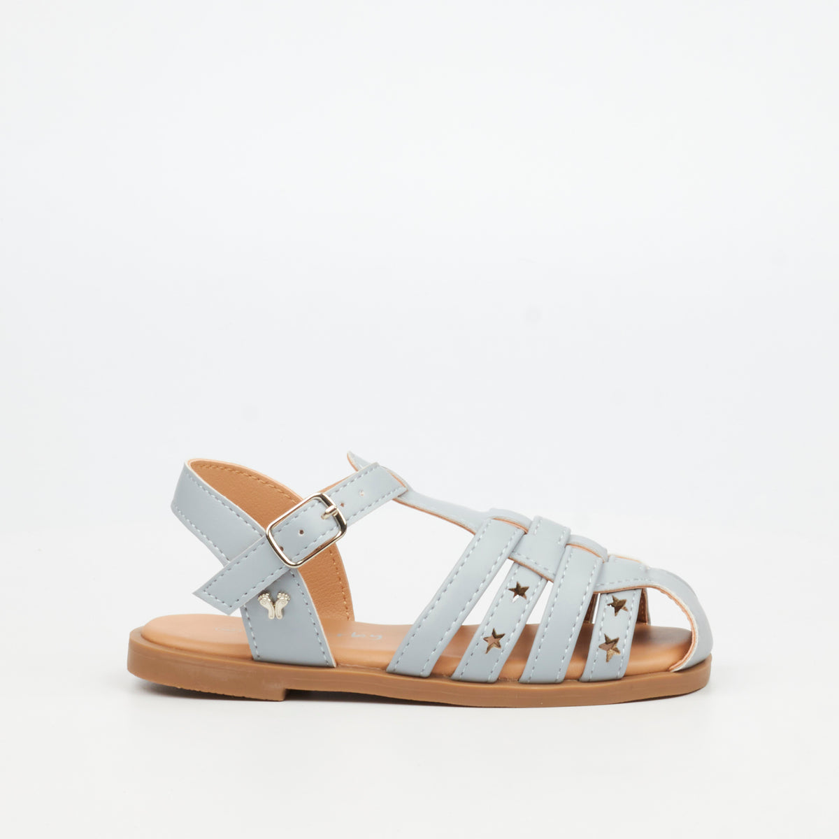 Flutterby Ariel 3 Flat Sandal - Blue (Infants)