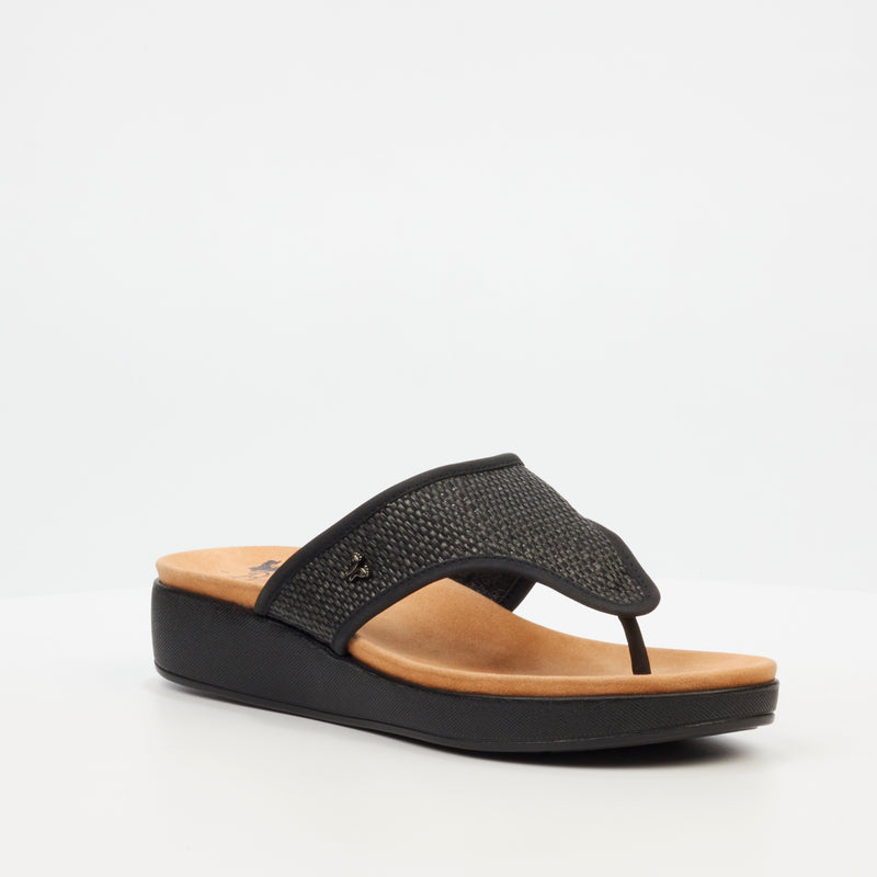 Butterfly Feet Arlo 1 Flatform - Black footwear Butterfly Feet   