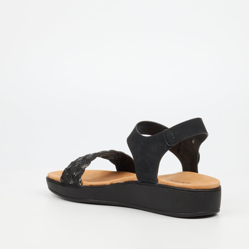 Butterfly Feet Arlo 2 Flatform - Black footwear Butterfly Feet   