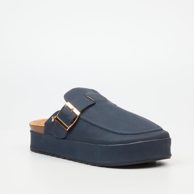 Butterfly Feet Aruna 1 Sandal - Navy footwear Butterfly Feet