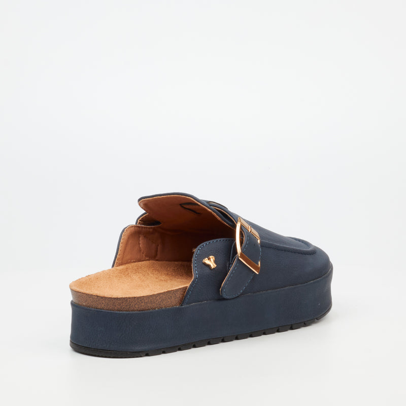 Butterfly Feet Aruna 1 Sandal - Navy footwear Butterfly Feet