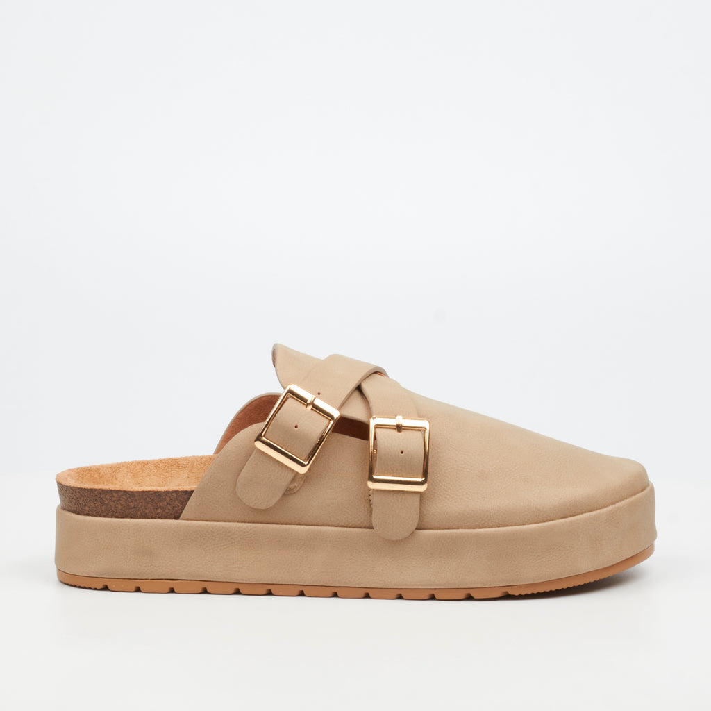Butterfly Feet Aruna 3 Shoe - Beige footwear Butterfly Feet