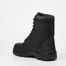 Grittgear Assalt 1 Genuine Leather Ankle Boot - Black safety Grittgear