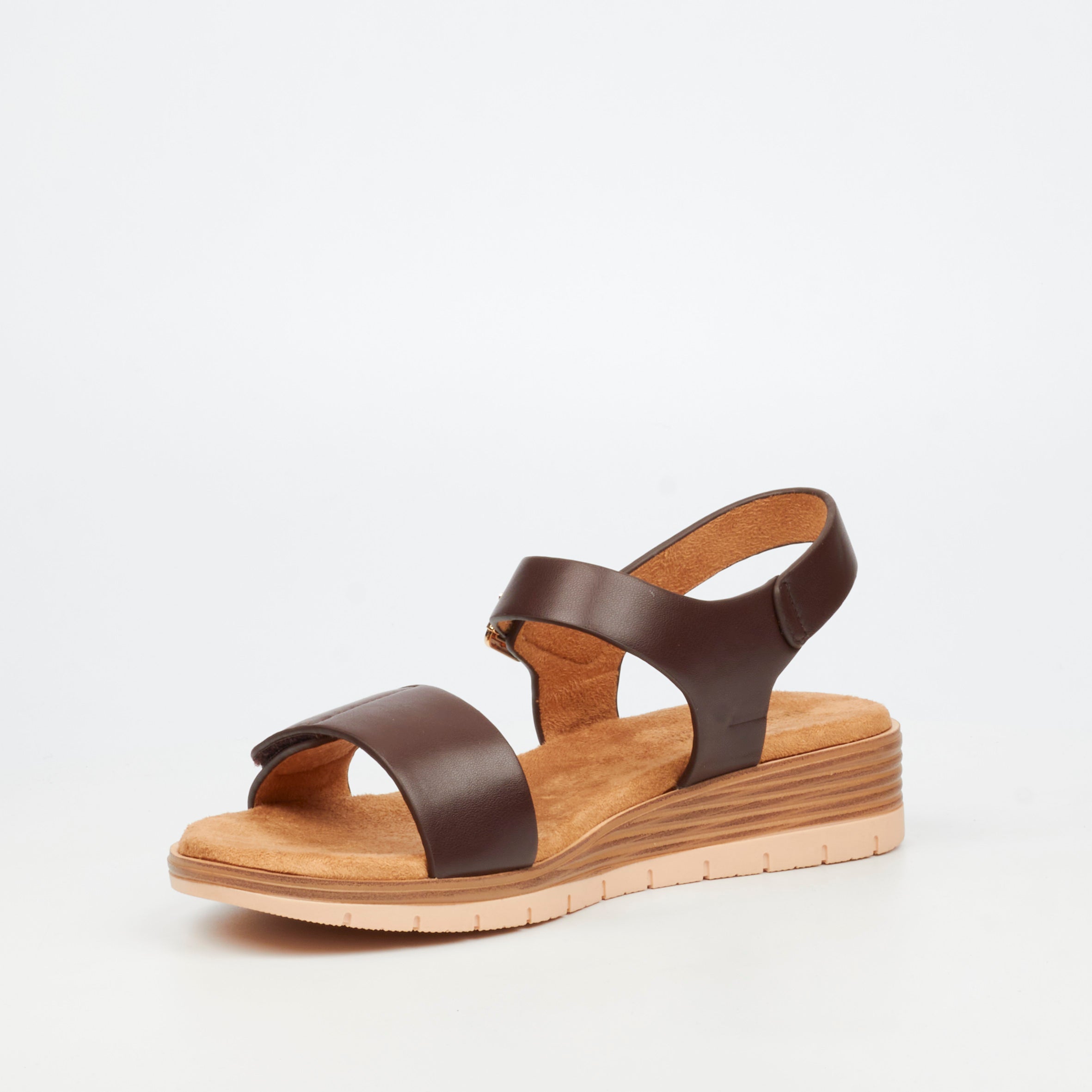 Heart & Sole Astrid 1 Sandal - Chocolate