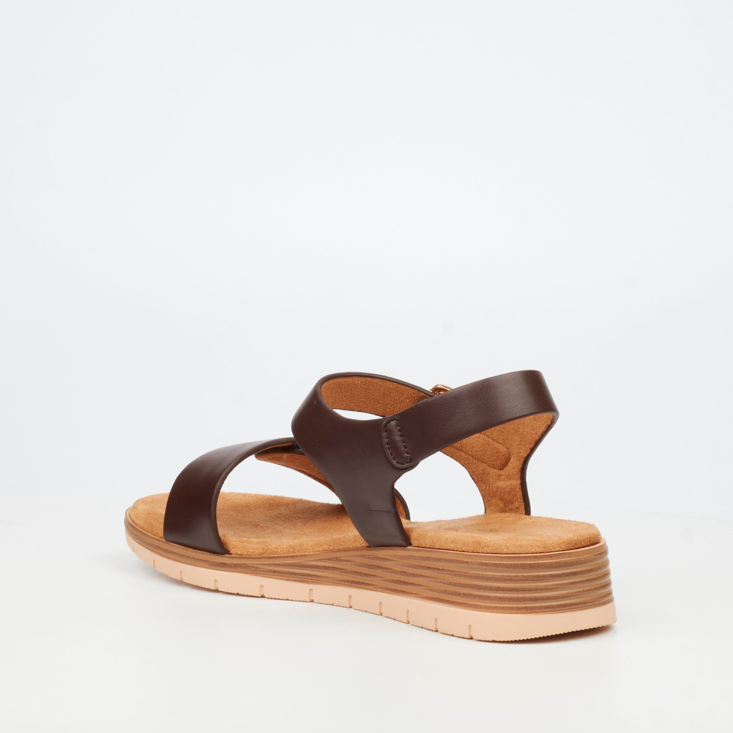 Heart & Sole Astrid 1 Sandal - Chocolate