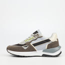 Urbanart Athene 1 faux Nubuck / Nylon Sneaker - Grey footwear UBRT   