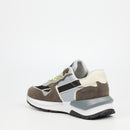 Urbanart Athene 1 faux Nubuck / Nylon Sneaker - Grey footwear UBRT   
