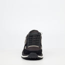 Urbanart Athene 1 Faux Nubuck/Nylon Sneaker - Black footwear UBRT