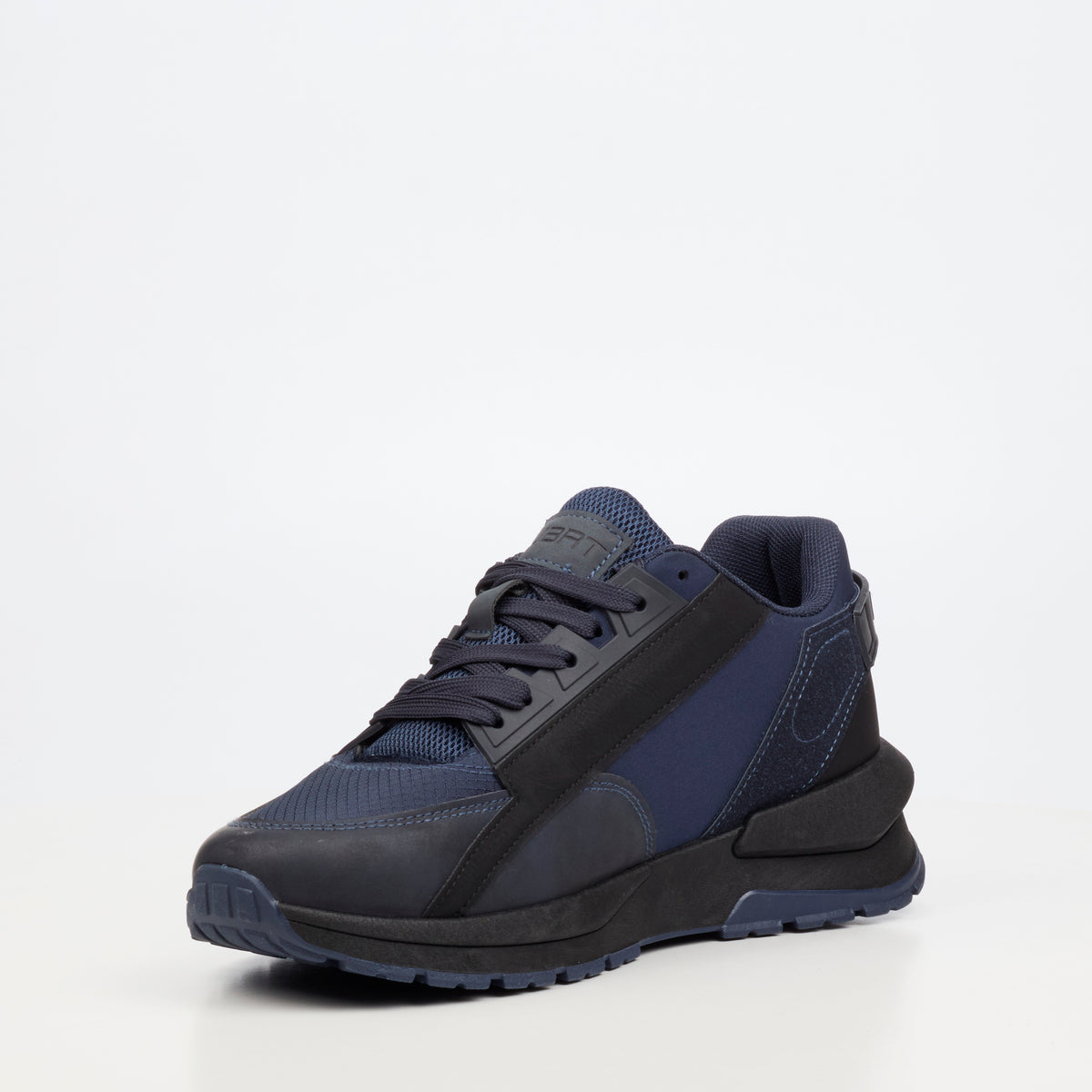 Urbanart Athene 3 Faux Nubuck Sneaker - Navy footwear UBRT