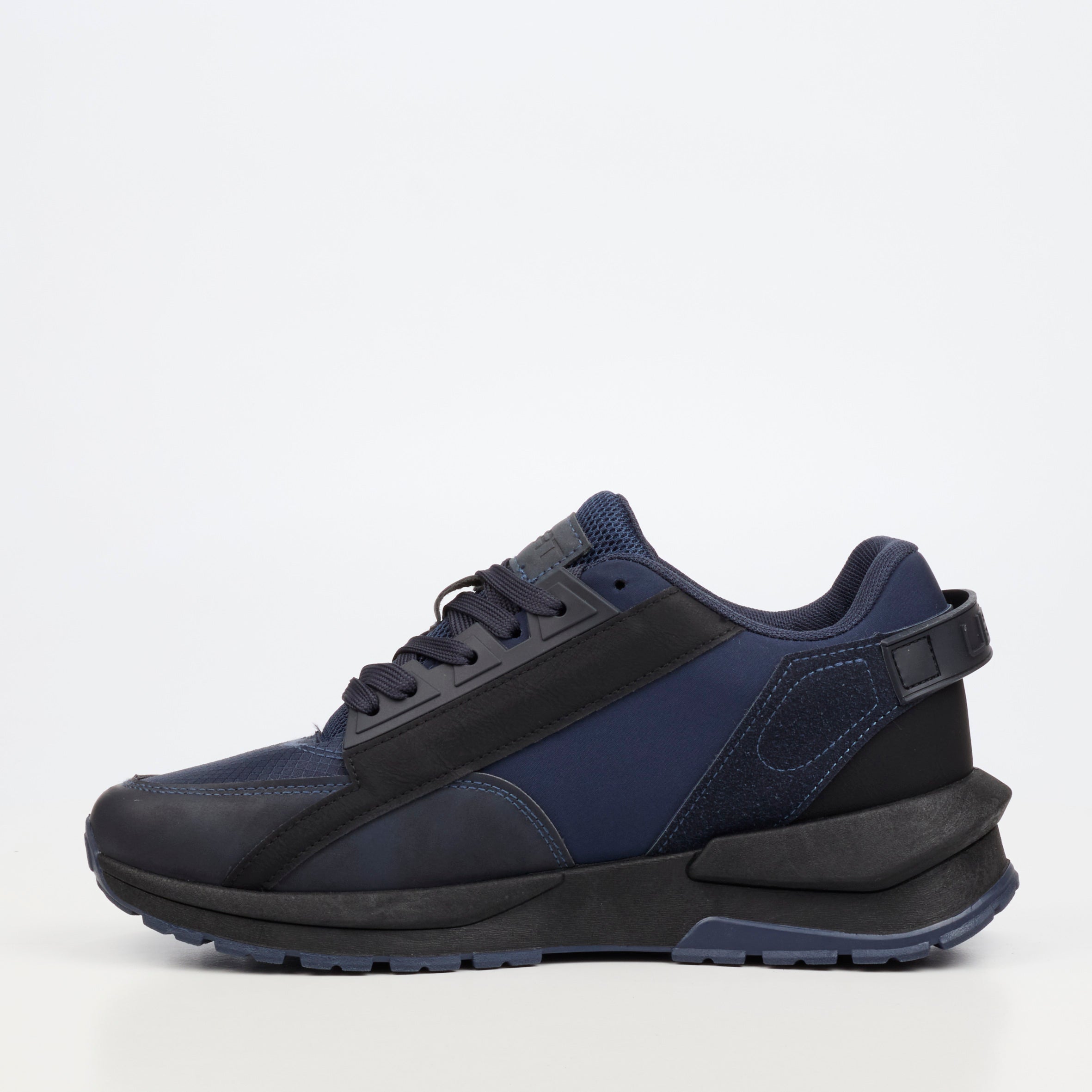 Urbanart Athene 3 Faux Nubuck Sneaker - Navy footwear UBRT