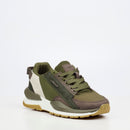 Urbanart Athene 3 Faux Nubuck Sneaker - Olive footwear UBRT