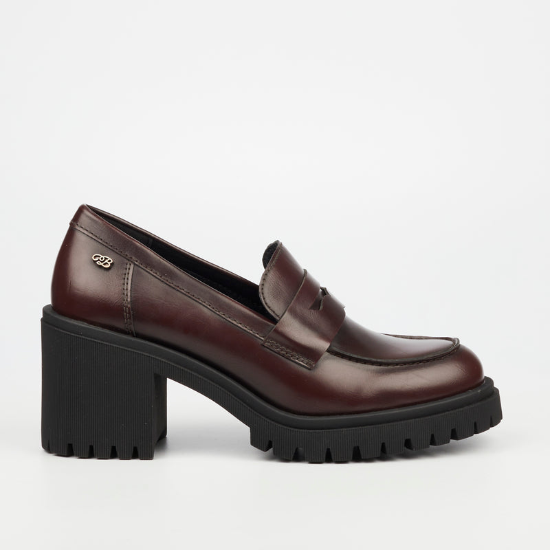 Miss Black Atlas 1 Heel - Wine footwear Miss Black   