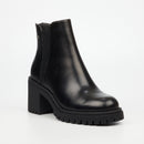 Miss Black Atlas 2 Ankle Boot - Black footwear Miss Black
