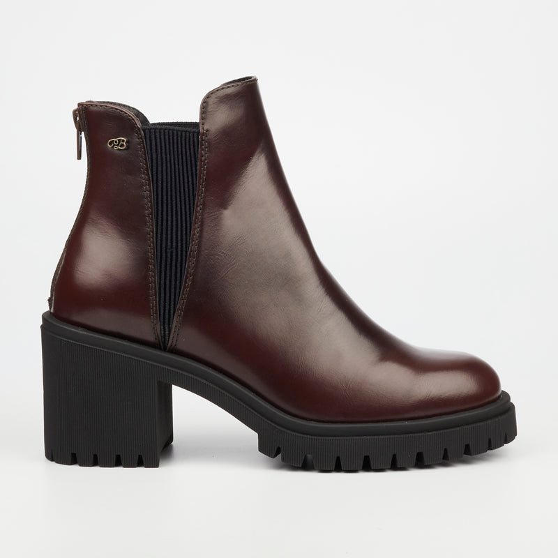 Miss Black Atlas 2 Ankle Boot - Wine footwear Miss Black   