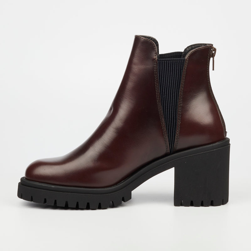 Miss Black Atlas 2 Ankle Boot - Wine footwear Miss Black   