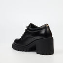 MIss Black Atlas 3 Block Heel - Black footwear Miss Black