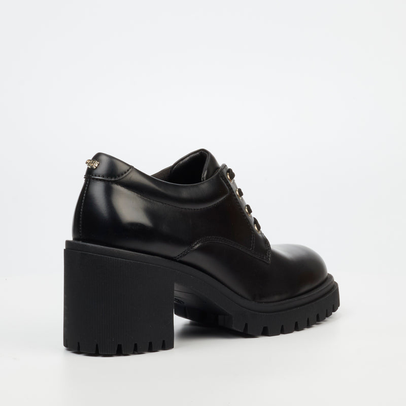 MIss Black Atlas 3 Block Heel - Black footwear Miss Black