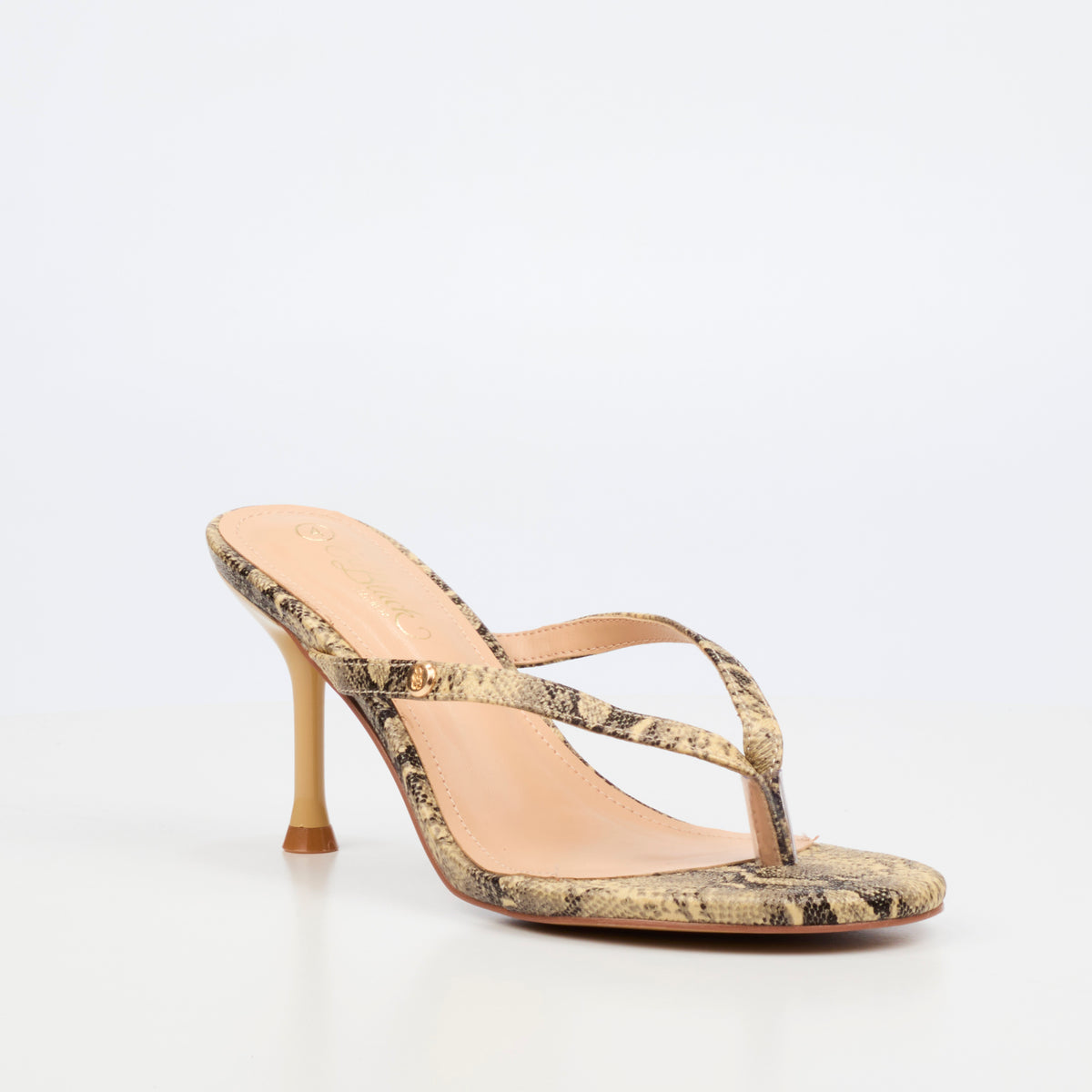 Miss Black Aurelia 3 High Heel - Snake footwear Miss Black