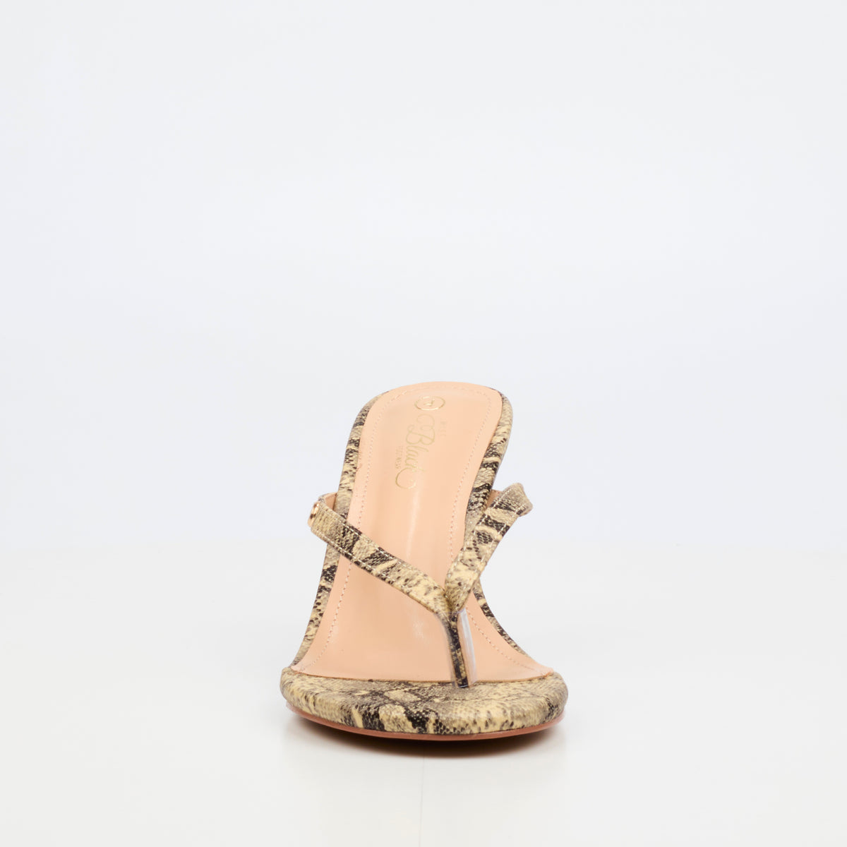 Miss Black Aurelia 3 High Heel - Snake footwear Miss Black