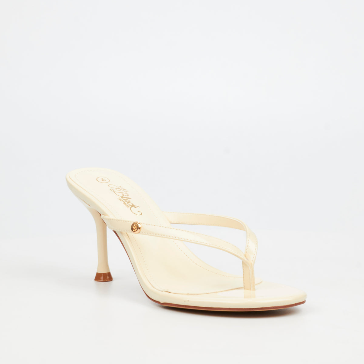 Miss Black Aurelia 3 High Heel - Yellow footwear Miss Black