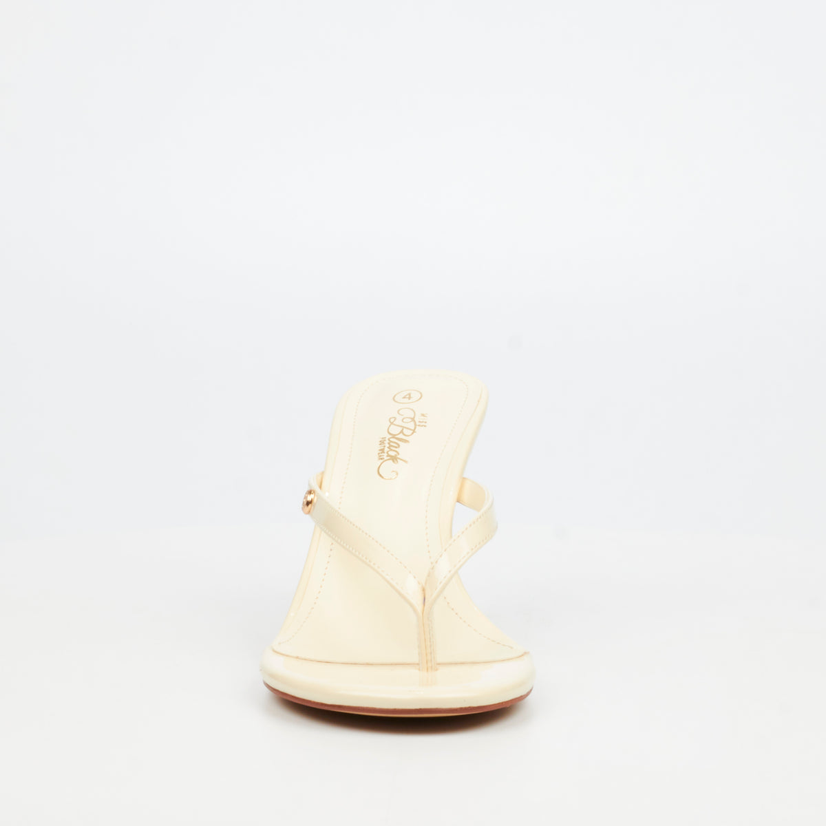 Miss Black Aurelia 3 High Heel - Yellow footwear Miss Black