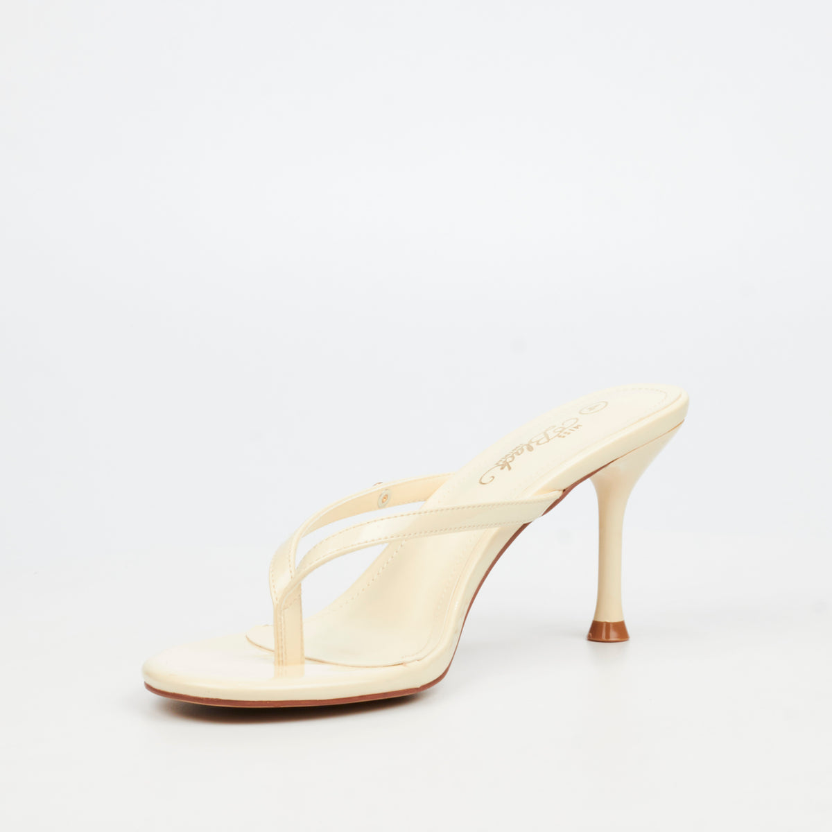Miss Black Aurelia 3 High Heel - Yellow footwear Miss Black