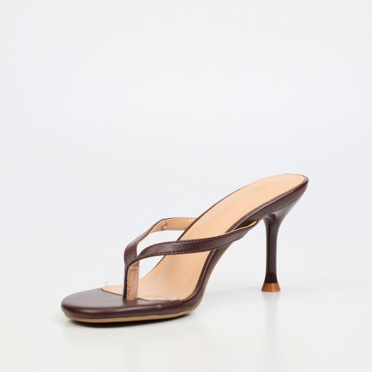 Miss Black Aurelia 4 High Heel - Chocolate footwear Miss Black
