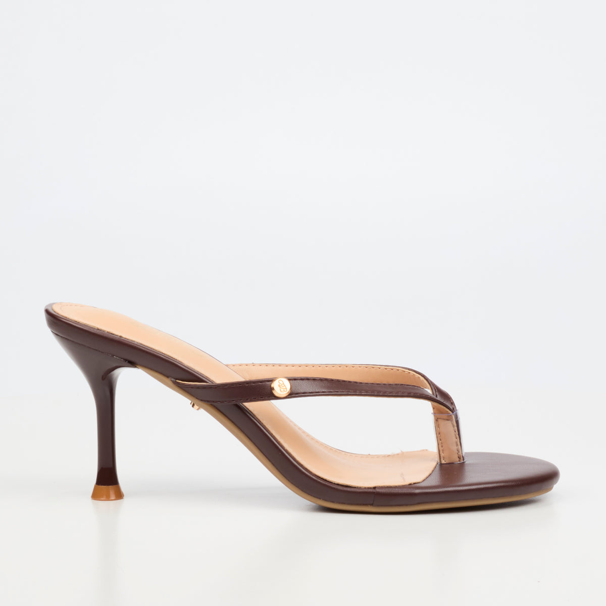 Miss Black Aurelia 4 High Heel - Chocolate footwear Miss Black