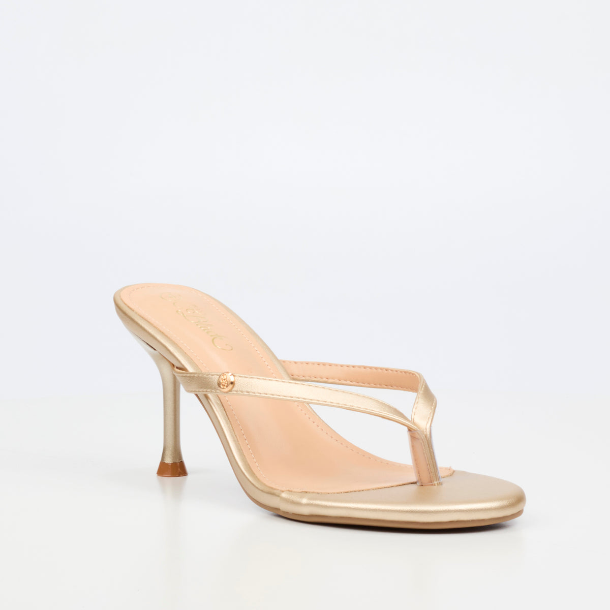 Miss Black Aurelia 4 High Heel - Gold footwear Miss Black