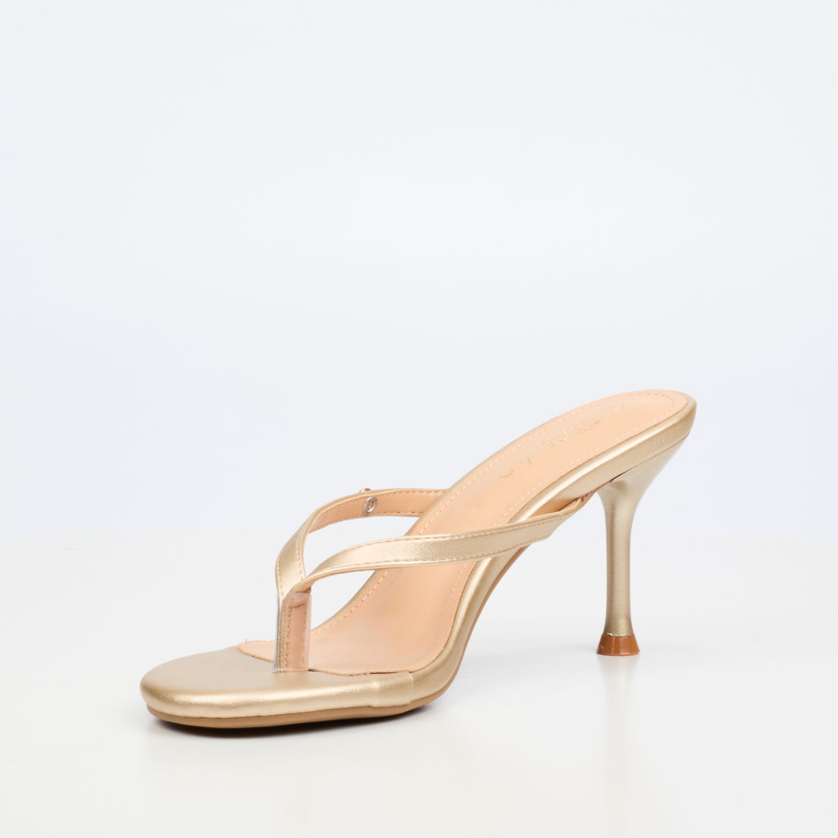 Miss Black Aurelia 4 High Heel - Gold footwear Miss Black