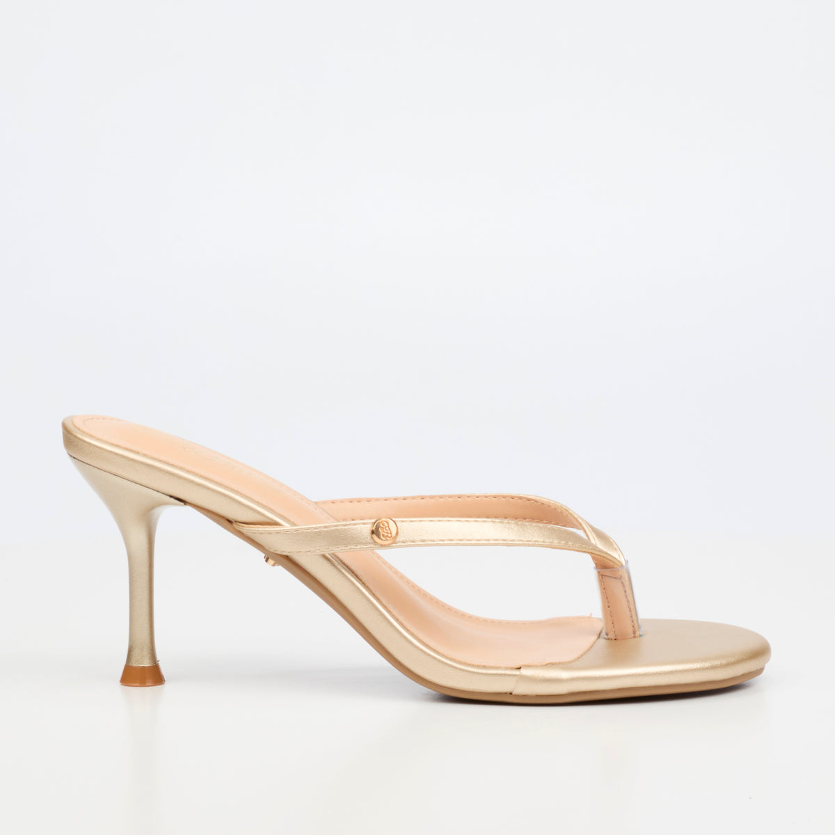 Miss Black Aurelia 4 High Heel - Gold footwear Miss Black