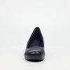 Butterfly Classics Aurora 1 Faux Leather Wedge - Navy footwear Butterfly Classics