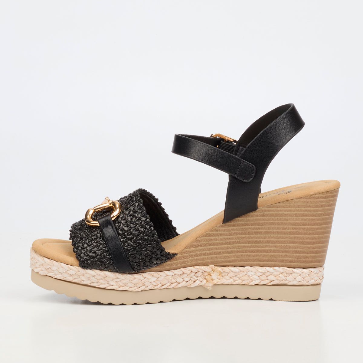 Butterfly Feet Avery 7 High Wedges -  Black