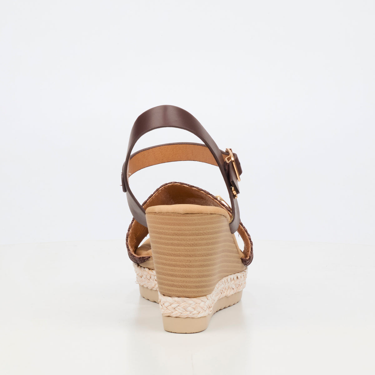 Butterfly Feet Avery 7 High Wedges - Chocolate