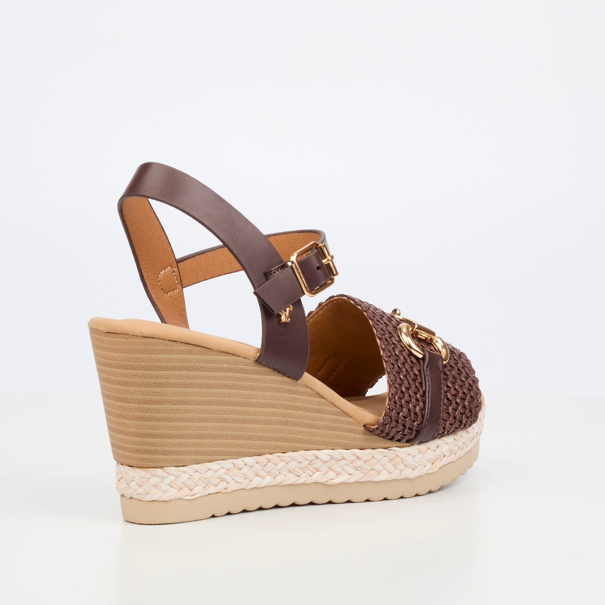 Butterfly Feet Avery 7 High Wedges - Chocolate