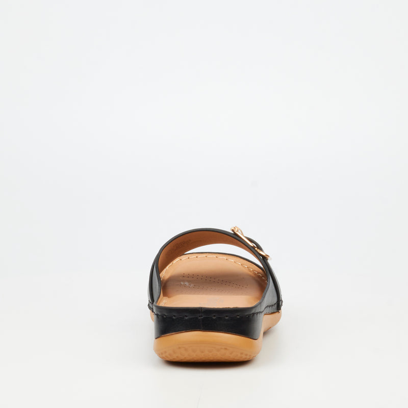 Butterfly Classics Avie 1 Flatform - Black footwear Butterfly Classics