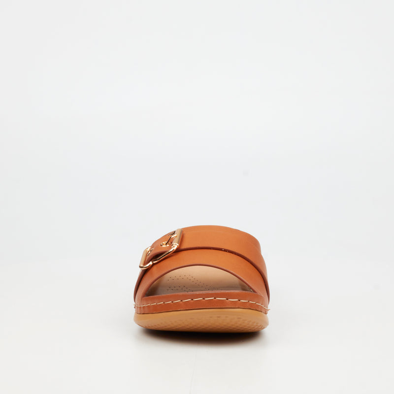 Butterfly Classics Avie 1 Flatform - Tan footwear Butterfly Classics