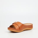 Butterfly Classics Avie 1 Flatform - Tan footwear Butterfly Classics