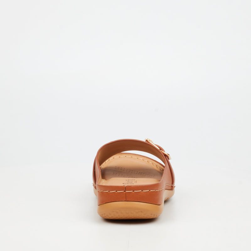 Butterfly Classics Avie 1 Flatform - Tan footwear Butterfly Classics
