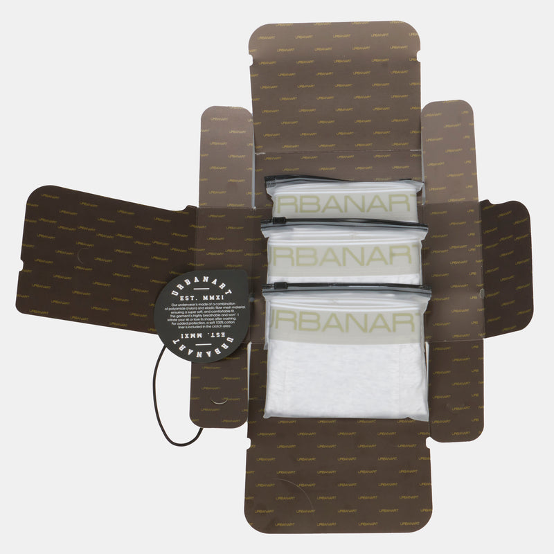 Urbanart AXL 1 Boxers 3 Pack - Grey underwear Urbanart