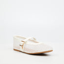 Miss Black Ayanda 1 Shoe - White footwear Miss Black