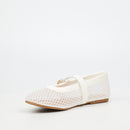 Miss Black Ayanda 1 Shoe - White footwear Miss Black