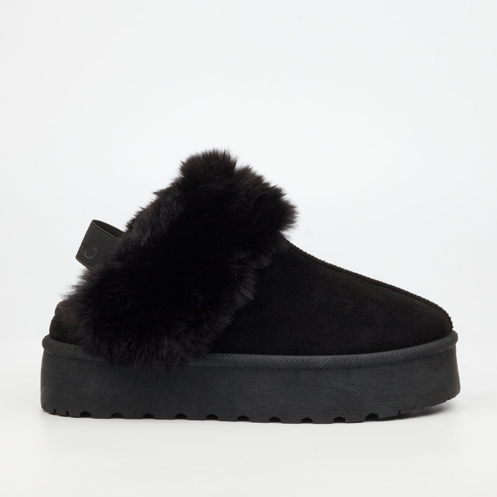 Miss Black Bae 10 Slipper - Black footwear Miss Black
