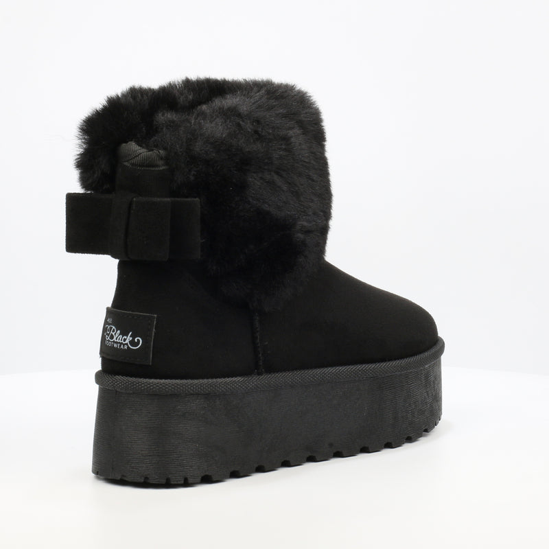 MIss Black Bae 1 Ankle Boot - Black footwear Miss Black   