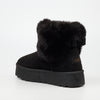 MIss Black Bae 1 Faux Suede Ankle Boot - Black footwear Miss Black