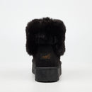 MIss Black Bae 1 Faux Suede Ankle Boot - Black footwear Miss Black