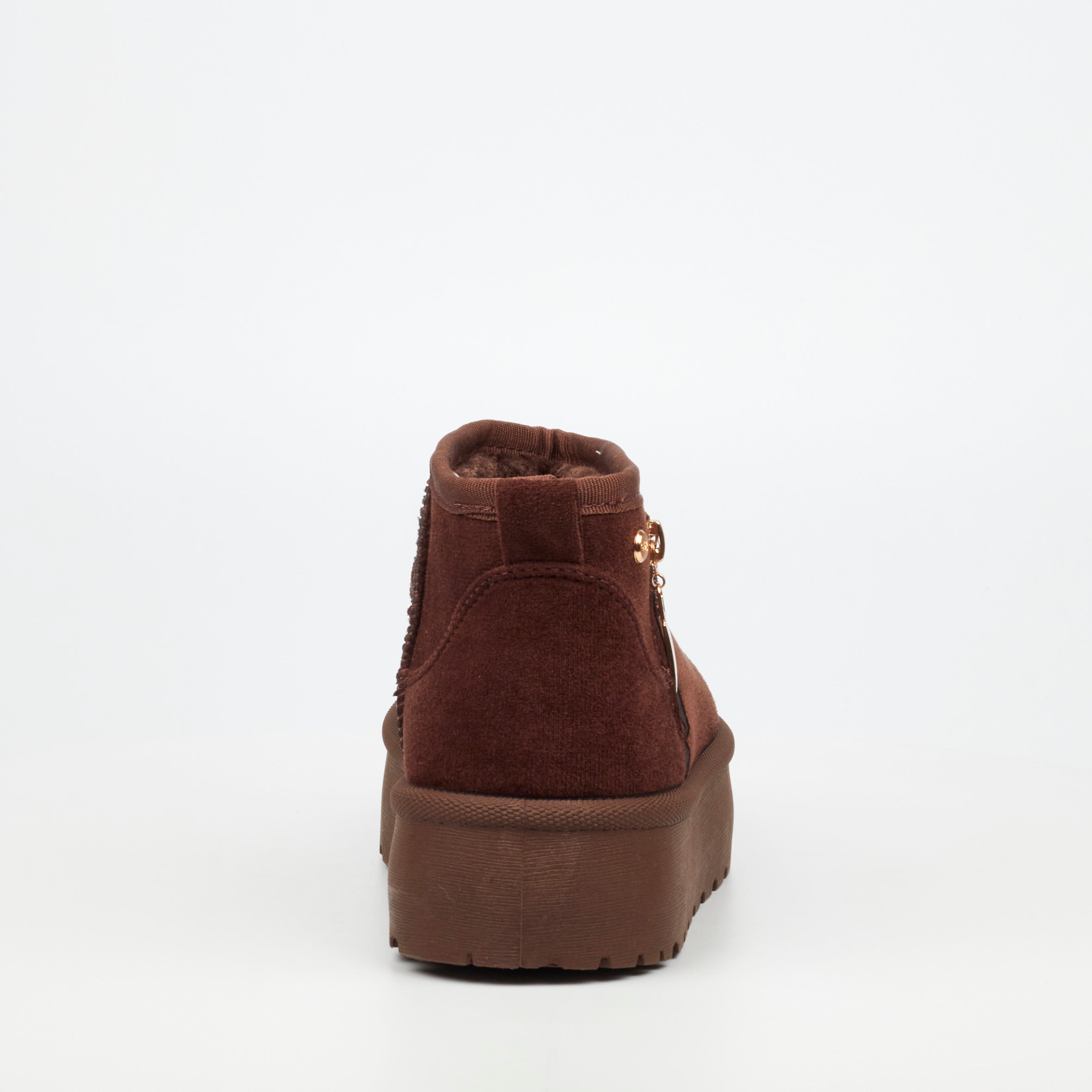 Miss Black Bae 9 Ankle Boot - Chocolate footwear Miss Black