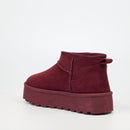 Miss Black Bae 9 Ankle Boot - Plum